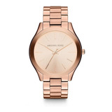 Reloj Mujer Michael Kors Mk3197 Cuarzo Pulso Oro Rosa En