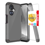 Tjs Funda Compatible Con Oneplus Nord N30 5g, Con Protector