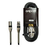 Cable Microfono Xlr Canon Canon Dmx 1mts Calidad Profesional