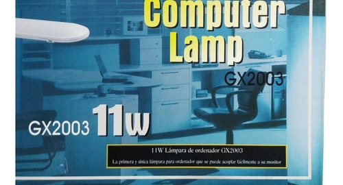 Lámpara Computadora Monitor Computer Lamp Escritorio Estante