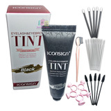 Tinte Para Pestañas Negro 25ml Iconsign No Requier Activador