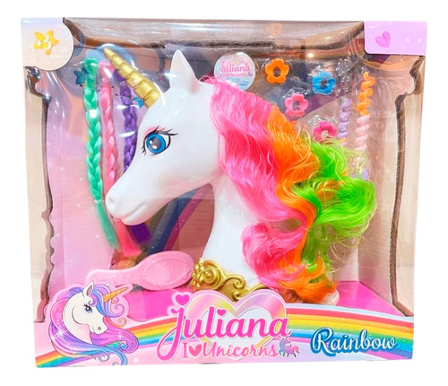Juliana I Love Unicornios Peinados Con Accesorios Sisjul052