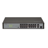 Switch 16 Portas Fast Poe 2 Gigabit Sf 1821 Poe Intelbras