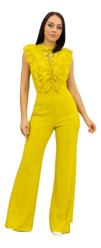 Palazzo Elegante Dama Completo Jumpsuit Encajestrech Jp17067