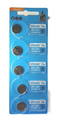 20pilas Vinnic Cr1220 3v P/ Relojes Instrumentos,luces