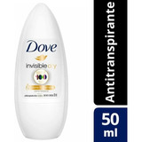 Dove Invisible Dry Antitranspirante Roll On Femenino 50ml