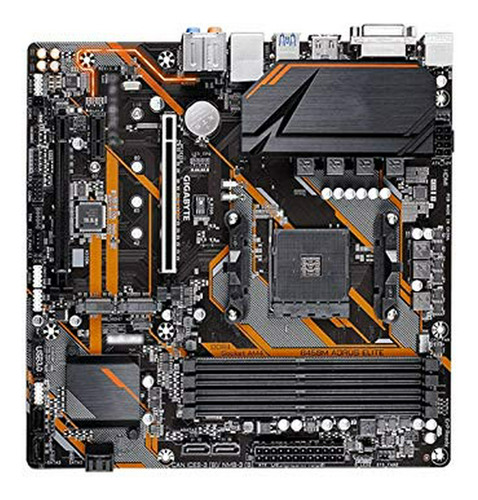 Placa Base Gaming Compatible Con Gigabyte Ga B450m Aorus Eli