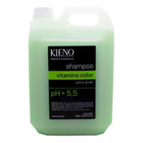 Kleno Vitamimo Color Extra Acido Shampoo Keratina Teñidos 5l