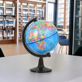 Globo Terráqueo Giratorio Didáctico Español Mapa Mundo 11cm