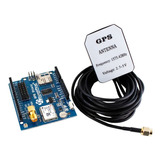 Arduino Shield Gps Suporte Cartão Sd + Antena 3m Nota Fiscal