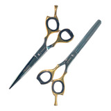 Set De Tijeras Wahl Profesional Filo Navaja Y Esculpidora 6