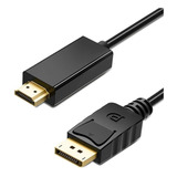 Cabo Displayport Para Hdmi Full Hd 4k 3d 1.8 Metros