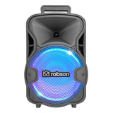 Bafle Bocina Amplificado 8 PuLG Robson Recargable Bluetooth 