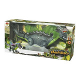 Boneco Dragossauro Dinossauro C/ Som, Luz E Movimento Anda