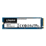 Ssd M.2 Kingston Nv1, 250gb, Nvme, Pcie 3.0, 2100mbs