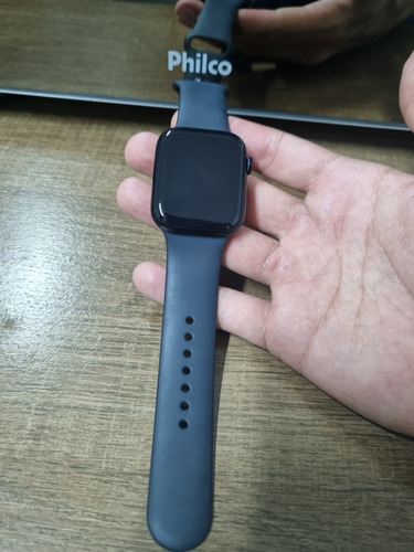 Apple Watch Series 8 45mm Aluminio Meia Noite Novo