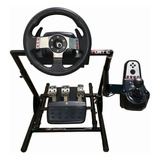 Suporte Cockpit Para Simulador Volante Logitech Thrustmaster