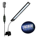 Clip De Luz Led For Pecera Con Blanco Y Azul 27 Led 10w