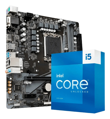 Kit Upgrade Intel 13ª Geração I5 13400 + Asus H610m E D4