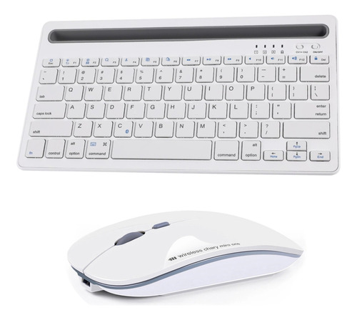 Teclado Mouse Bluetooth Recarregável Wireless P Macbook Air 
