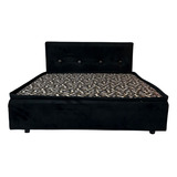 Cama Box Pet Premium Cabeceira Cachorro E Gato  60x60 Preto