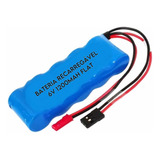 Bateria Para Receptor 6v 1200mah Flat 2/3a Jst + Futaba