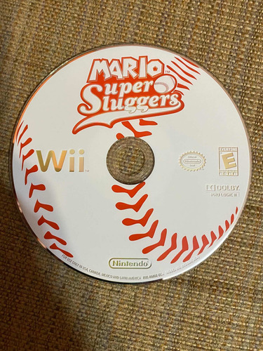 Mario Súper Sluggers Para Nintendo Wii * Pasti Games *