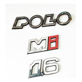 Insignia Emblema Baul Vw Polo 1.6 Mi 96/00