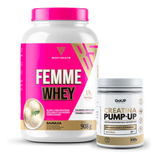 Femme Whey Protein (mulher) 900g + Creatina 900g