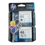 Cartuchos Hp 46 N + C Original