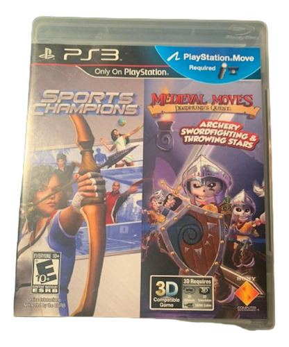 Sports Champions + Medieval Moves Ps3