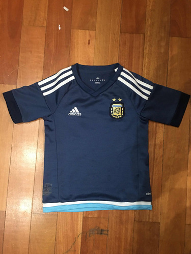 Camiseta Original De Argentina Año 2015-16 Niño