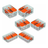 Kit Conectores Wago Compacto 20x 221-613 + 20x 221-615