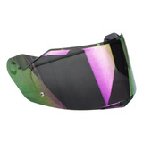 Mica Visor Repuesto Casco Smk Twister Color Rainbow Tornasol