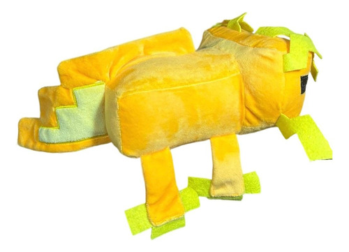Peluche Ajolote Amarillo Minecraft Cliffs And Caves