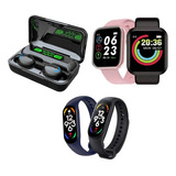 Smartwatch D20 + Auriculares F9 + Smartwatch Premium Combo!