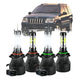 9005 9006 Kit De Faros Led Para Jeep Grand Cherokee 99-2004