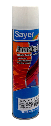 Esmalack Acrílico De Colores Sayer 425ml