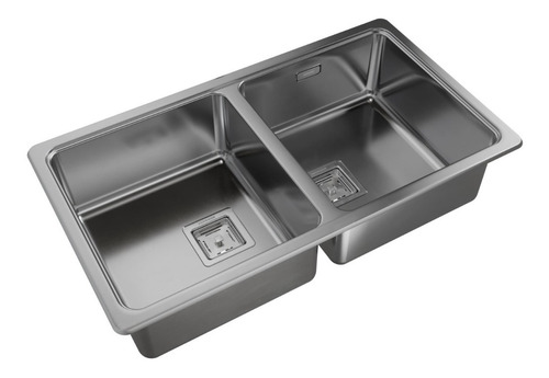 Bacha De Cocina Doble Quadra Q76a Johnson