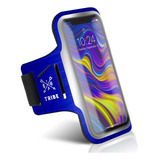 Brazalete Tribe Running  Porta Celular - Talle S  Azul 