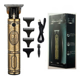 Nova Máquininha Corta Barba Cabelo Pézinho Perfect Barber Cor Bronze - Pronta Voltagem 110v/220v