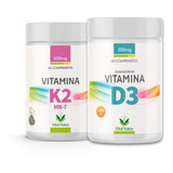  Vitamina K2 149mcg 60cp +  Vitamina D3 2000ui 60cp 