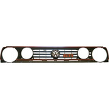 Parrilla Vw Golf Gti A2 Con Emblema Cromo 1985-92 Generica