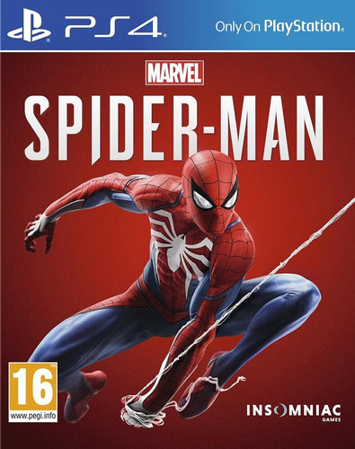 Marvel Spider-man Ps4 Midia Fisica Original Playstation Sony