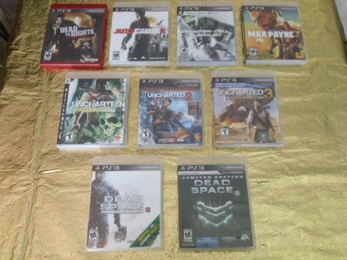 Lote Juegos Playstation 3 Como Nuevos Favor Leer Descripción