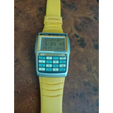 Reloj Casio Dbc 32 13 Lenguajes Amarillo 