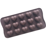 Forma Molde Silicone Sabonete Chocolate Bombom Coração C05