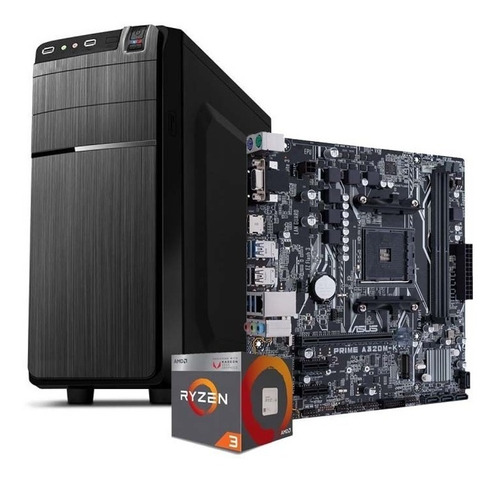 Computadora Pc Gamer Acteck Ryzen 3 2200g 1tb 8gb Hdmi /a