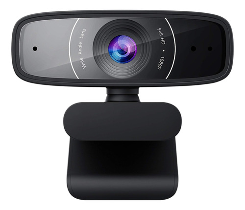 Asus Webcam C3, Usb, Vídeo Nítido Fhd A 30 Fps, Clip De