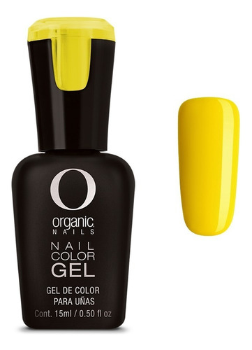 Color Gel Esmalte Uñas By Organic Nails Color Canary #131